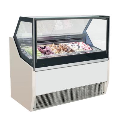 China Single-temperature ice cream showcase in refrigeration equipment for sale