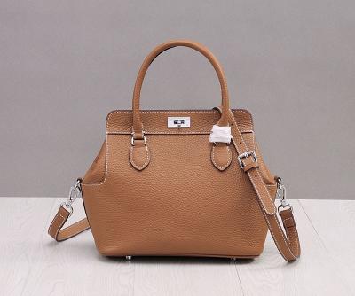 China high quality 26cm small women designer calfskin leather handbags fahion totes M-G01-8 for sale