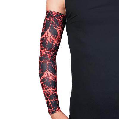 China Sports Spandex Breathable Elastic Sleeve Protector Thin Arm Warmers for sale