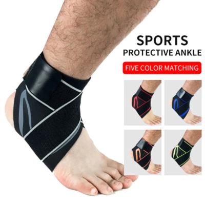 China Comfortable And Breathable Increase Pressure Ankle Support Grab Belt Type Protective Sleeve Suitable For Basketball Volleyball for sale