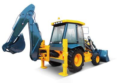 China WZC20 Krachtige Compacte Backhoe Loader Klein Met Weichai / Cummins Motor Te koop