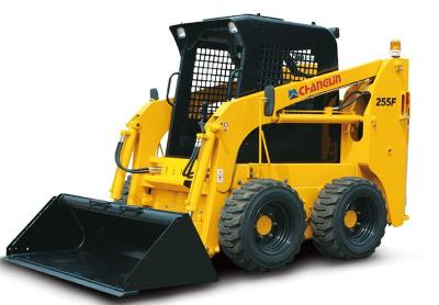 China 255F Mikro-Skid Steer Loader Ausrüstung 37KW mit XINCHAI 490 Enging zu verkaufen