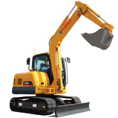 Chine Excavateur à rampe ZG065S Conception ergonomique avec espace de conduite spacieux à vendre