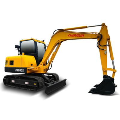 Chine mini-excavatrice yanmar ZG065S Conception ergonomique avec un espace de conduite spacieux à vendre