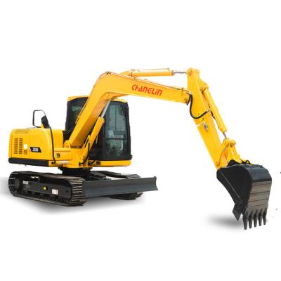 Chine Excavateur à bras long ZG080S Conception ergonomique avec un espace de conduite spacieux à vendre