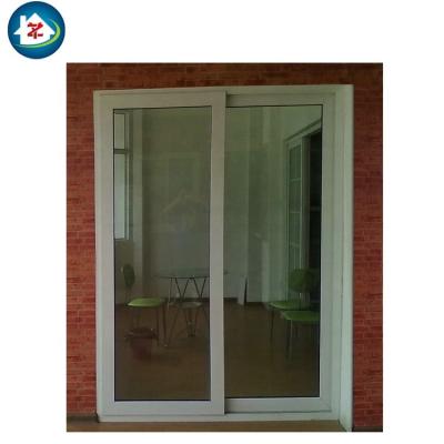 China Modern UPVC / PVC 3 panel sliding patio window and door, upvc windows doors for sale