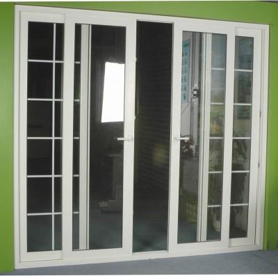 China Modern energy saving hurricane impact upvc windows and doors glass sliding doors for sale