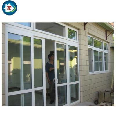 China Sliding 96 X 80 Modern Plastic Glass Door Grille Design Customized As Requirements for sale