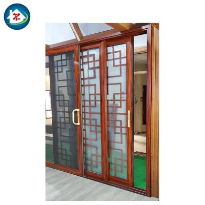 China Aluminum Sliding Doors and Modern Double Glass Windows for sale