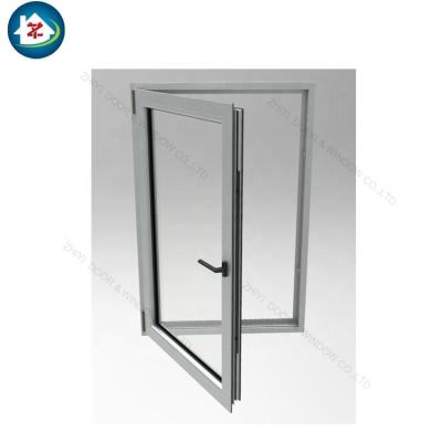 China Swing Aluminum Soundproof Casement Window Aluminum Alloy + Glass for sale