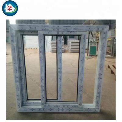 China Sliding High Quality German PVC Hurricane Impact Sliding Glass Windows for sale