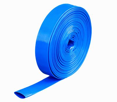 China PVC PVC layflat water discharge hose compliance to EU REACH (SVHC-197) for sale