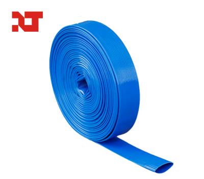 China PVC Lay Flat Water Discharge Hose Compliance To EU REACH (SVHC-197) for sale