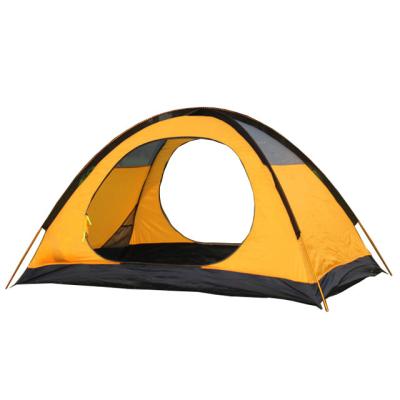 China Wholesale New Design Double Layer Waterproof Easy Installation 2 Person Right Bracing Type Four Season Hike Camping Tent for sale