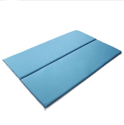 China Outdoor Automatic Inflatable Camping Mat Mattress Polyester Foreign Trade Mixed Color Sleep Pads for sale