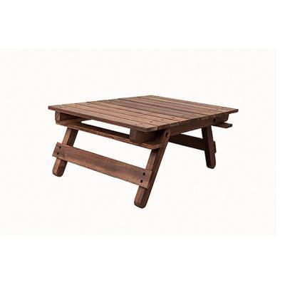 China New Style 2022 Modern Handmade Custom Wood Roll Table Camping Wood Table for sale