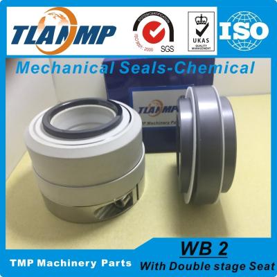 China WB2-60 WB2/60 PTFE bellows Burgmann mechanical seals For Chemical Pumps with Double Stage seat for sale