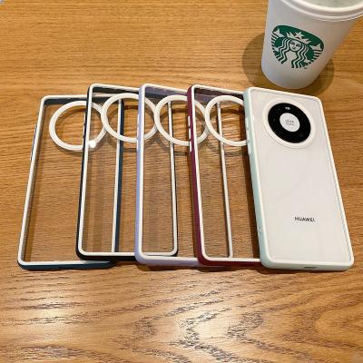 China Transparent Anti-drop Anti-Color Octagon Lens Phone Case For iPhone 13 12 11 pro XS Max XR 8 7 plus Se Shockproof Hard PC Cover for sale