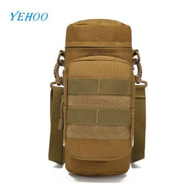 China Waterproof Wear-Resistant Bike Water Bottle Oxford Cloth Outdoor Sports Kettle Bag Hanging Tactical Bag for sale