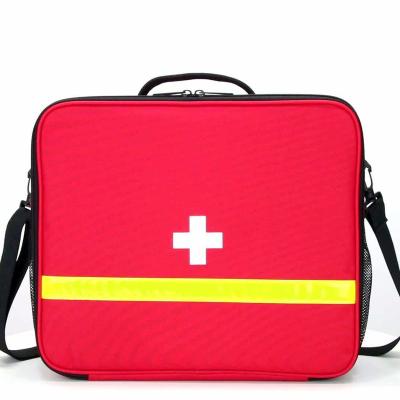 China Medical Waterproof Medical First Aid Bag Case Red Box Survival Emergency Bag Case First Aid Products Home Kit for sale