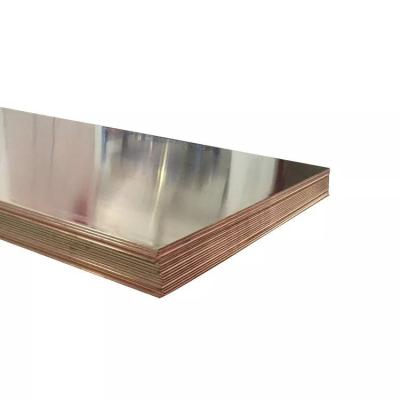 China 1000mm Mill Finish Brass Plate Sheet 99.90% Pure Copper Plate for sale