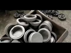 Various aluminum casting products physical video