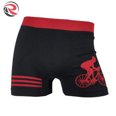 China QUICK DRY custom design cheap underwear ride a seamless bike knit boxers 1008 for sale