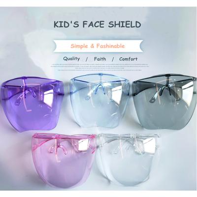 China Personal Care Ready To Ship Child's Anti Fog Full Face Mask Full Face Mask Children Protective Face Mask Use Plastic Protective Personal Face Mask for sale