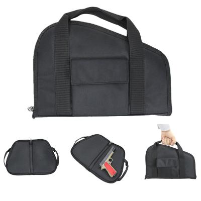 Китай 900D Polyester Waterproof Soft Pistol Case With Carrying Handle And Accessories Pocket продается