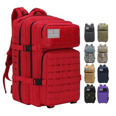 China Alfa 45L Resistente al agua Logotipo personalizado OEM Nylon Mochila táctica militar Mochila para deportes al aire libre en venta