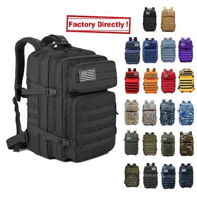 Китай Оптовая торговля на заказ Fitness Hiking Backpack Backpacks Rucksack охотничьи рюкзаки Taticas 45l Molle Тактические рюкзаки продается