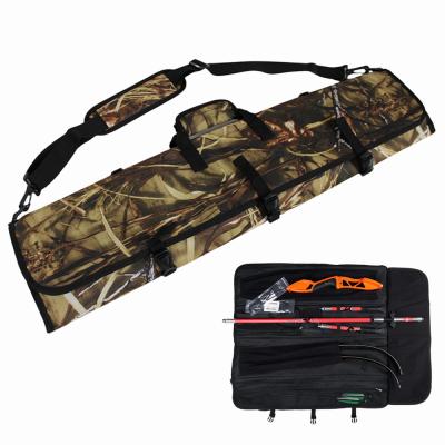 Cina Camo Archery Soft Bow Case Archery Recurve Bow Case Takedown Bow Case With Adjustable Shoulder Strap For Hunting in vendita