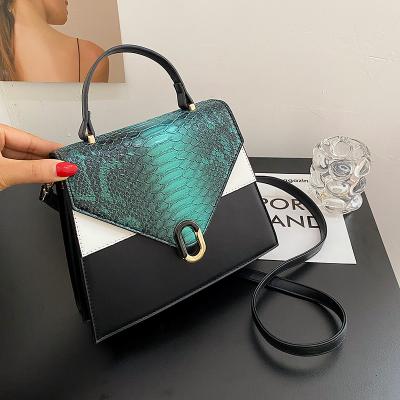 China Water proof new fashion TS9554 2022 ladies snake skin handbags girls luxury handbag hot sale purses for woman for sale