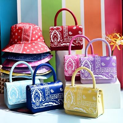 China Women Matching Hot Selling TS9533 Amazon Fashion Designer Brand Hat Set and Purse Hat Set and Purse and Hat Sets for sale