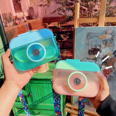 China Cute Fashion TS9404 Straw Watermelon Ice Cream Sale Camera Drinks Bottle Purse Transparent Popsicle Purse Water Bottle Cup Bag Hot Girls for sale