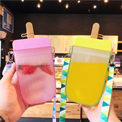 China Fashion Water Bottle 2021 Fashionable CIA Popsicle TS9401 Bags Juice Cup Cute Designer Reusable Clear Creative Beverage Cup Purse Plastic Bags for sale