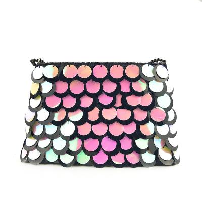 China TS5016 Fashion ladies shiny sequin handbags for women party clutch bags women handbags ladies for sale