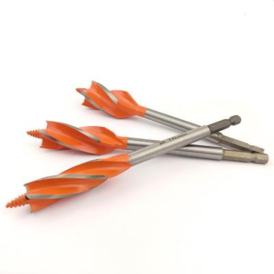 China Factory Direct Deal Shank Size 10-35mm Wood Working Woodworking Hex Drill Bit for sale