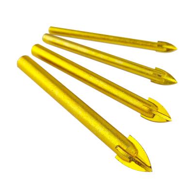 China SongQi Ceramic Tile / Glass Ceramic Drill Bit Head Cross Drilling Bit Tiles Drill Bit For Glass Ceramic Tile for sale