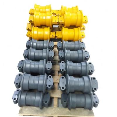 China Excavator Undercarriage Parts Kubota bulldozer track roller excavator bottom track roller sk50 for kobelco for sale