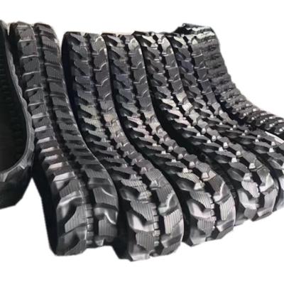 China Rubber Tracks Shoe Excavator Undercarriage Parts Excavator Undercarriage Parts For Mini Excavator And Heavy Duty Bulldozer for sale