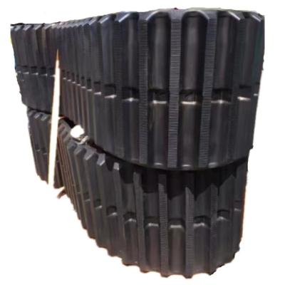 China Excavator Undercarriage Parts Suit 350x74x74 PC yanmar Komatsu 200 rubber tracks for excavator and bulldozer crawler for sale