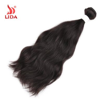 China Lida Brazilian Wave Hair Extension 8-26inches Natural Straight Remy Human Hair Extensions Natural Wave Hair Products for sale