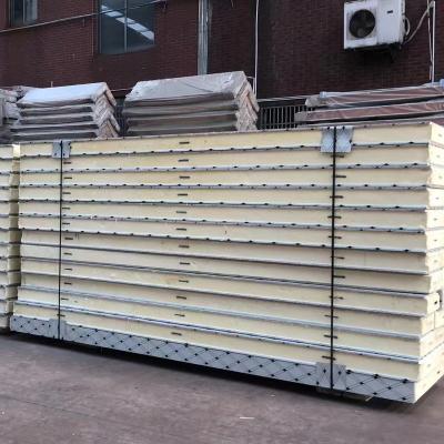 China Traditional high quality cold room and cold storage panel polyurethane production 50mm-200mm door and insulation board for sale