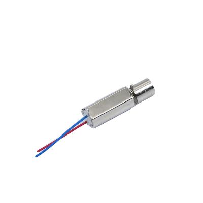 China dc electric 3.0v 0410 diameter micro coreless strong vibration mini motor 4mm with bracket 4*10 mm for sale