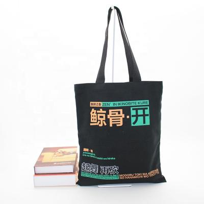 China Reusable Custom Canvas Tote Bag Wholesale With Custom Printed Logo Cotton Canvas Tote Bag Organic Cotton Canvas Shopping for sale