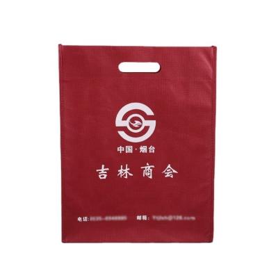 China Factory direct sales eco-friendly nonwoven fabric folding back up fabric packaging shopping grocery pp bags for sale