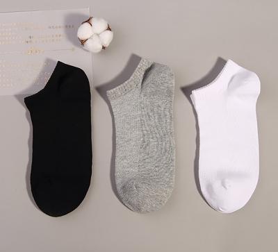 China Wholesale QUICK DRY Men's Breathable Socks Unisex Black 100% Cotton Low Cut Shorts Casual Ankle Socks for sale