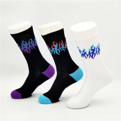 China Sporty Good Quality Promotional Custom Basketball Socks Men Unisex Funny Cotton for sale