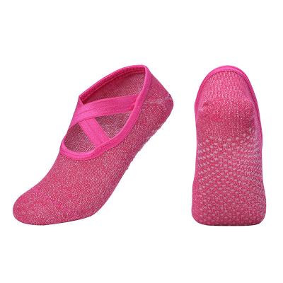 China Wholesale Women Non-slip Socks QUICK DRY for Pilates, barre, dance, yoga socks with grips socks for women for sale